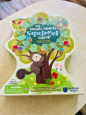 The Sneaky, Snacky Squirrel Game - Colorful Tree Box
